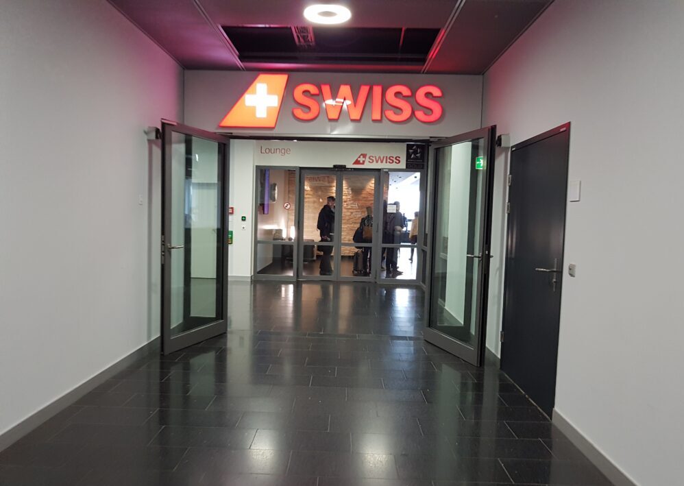 Swiss business lounge