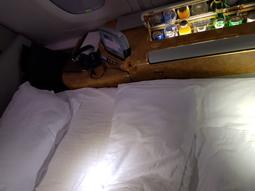 emirates first bed
