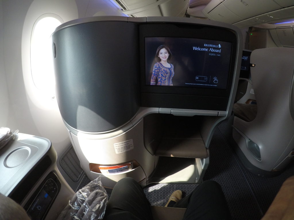 Singapore Airlines Business Class Fukuoka To Singapaore - Wander Up Front