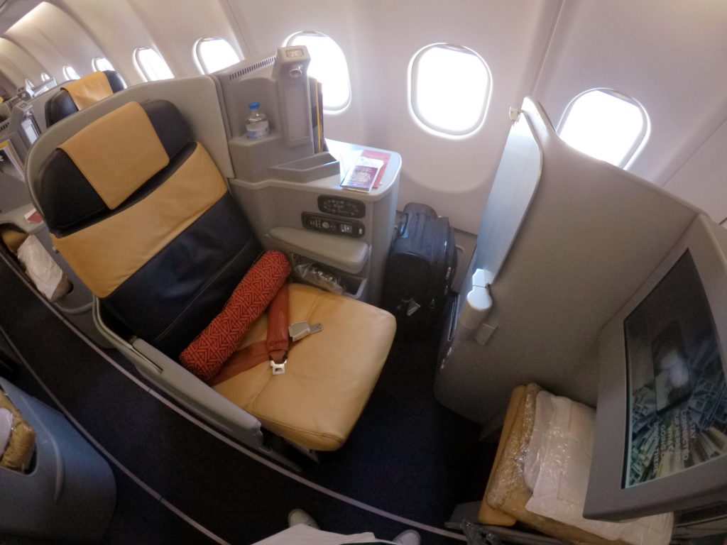 Alitalia Business Class Seat 2C