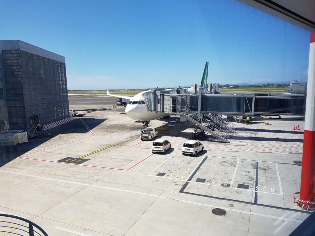 JFK bound Alitalia A330