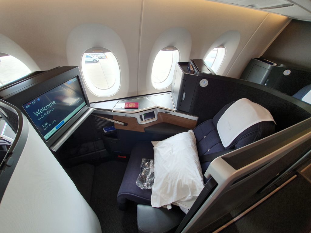 British Airways A350 Club Suite