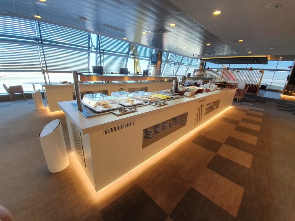 Iberia Premium Lounge T4S self help nibbles