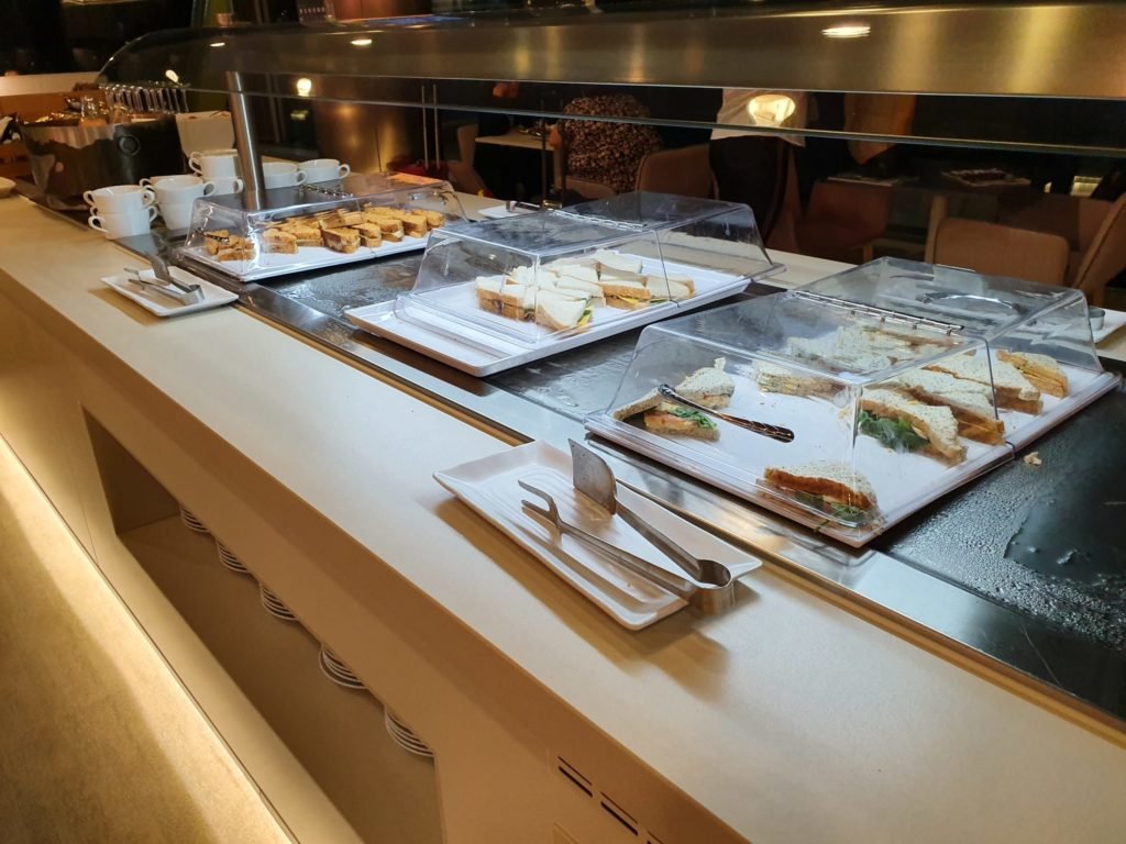 Iberia Premium Lounge T4S self help sandwiches