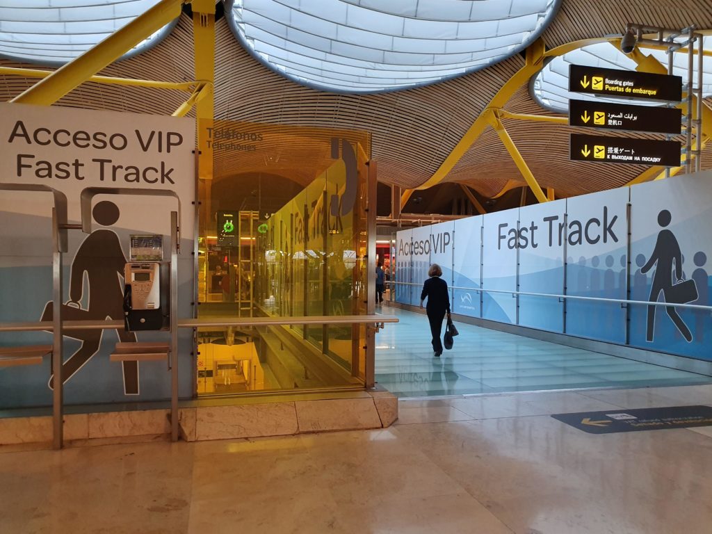 Iberia Business Class FastTrack Security