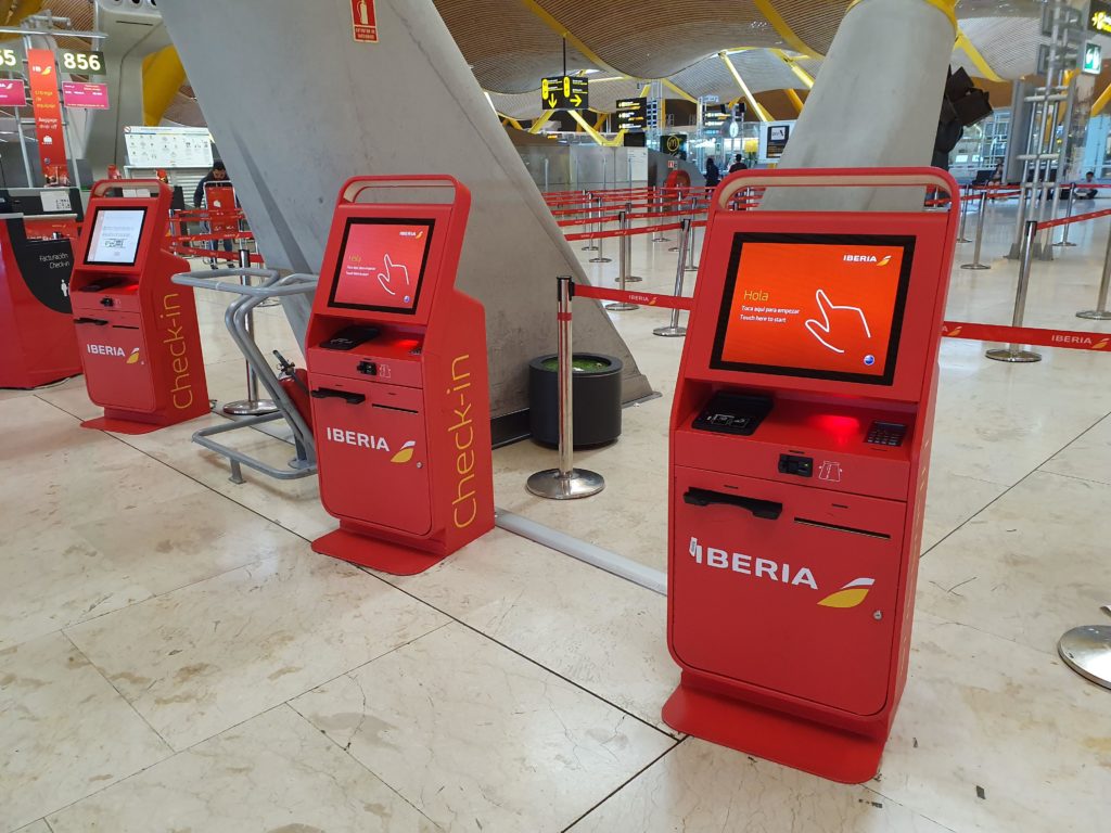 Iberia Checkin Kiosks MAD