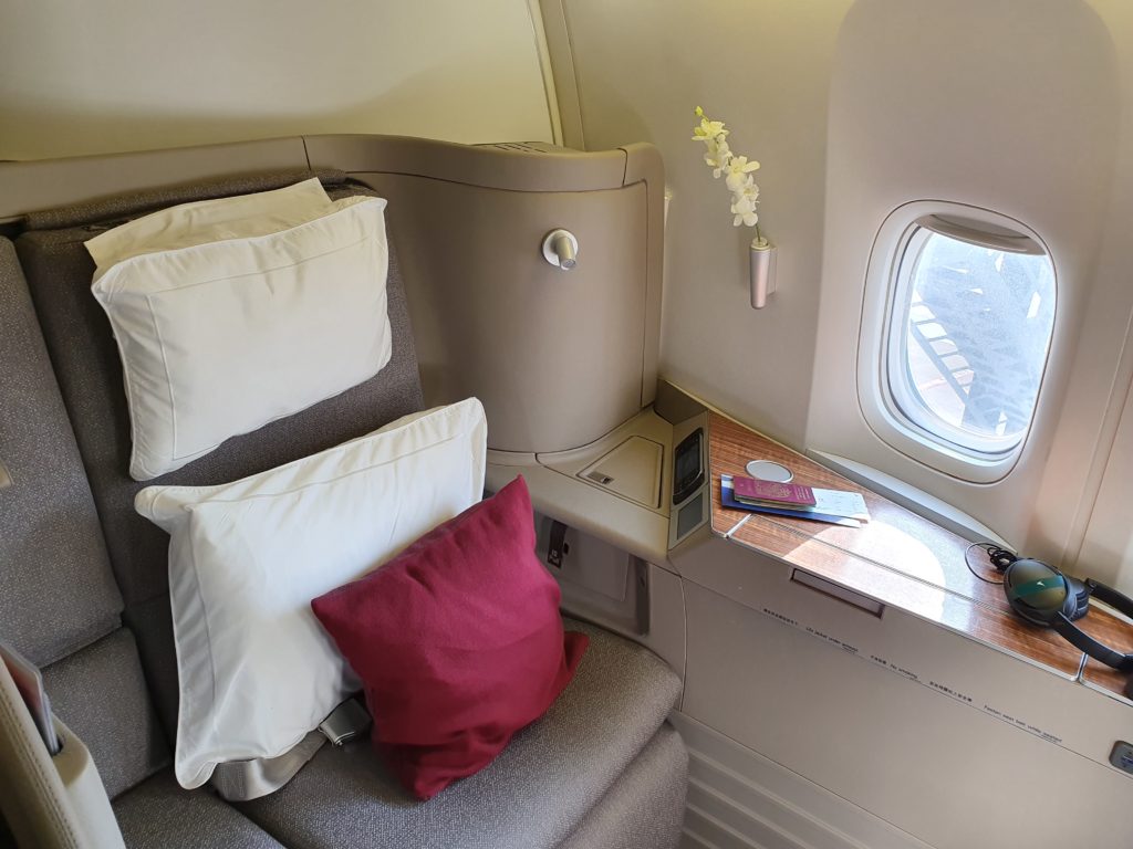 Cathay Pacific First Class 2A