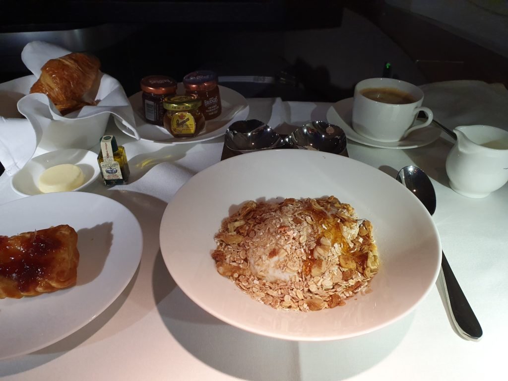 CX First Class Breakfast Homemade Granolla