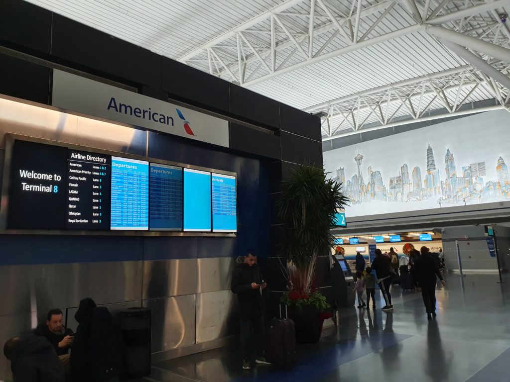JFK Terminal 8 Flight Information