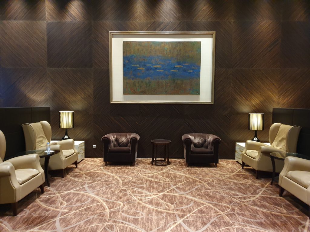 Private Room by Singapore Airlines Seating Living Area