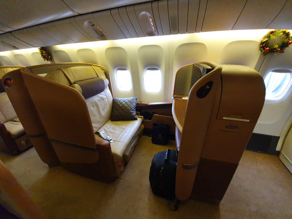 Singapore Airlines First Class to Brunei