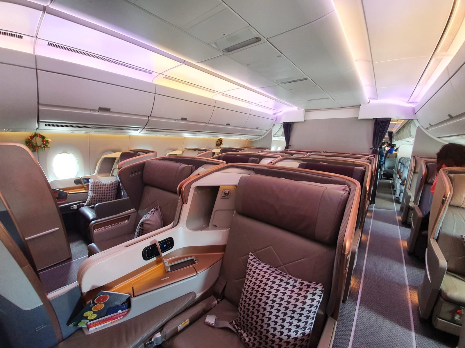 Plush Singapore Airlines A350 Business Class Wellington - Wander Up Front