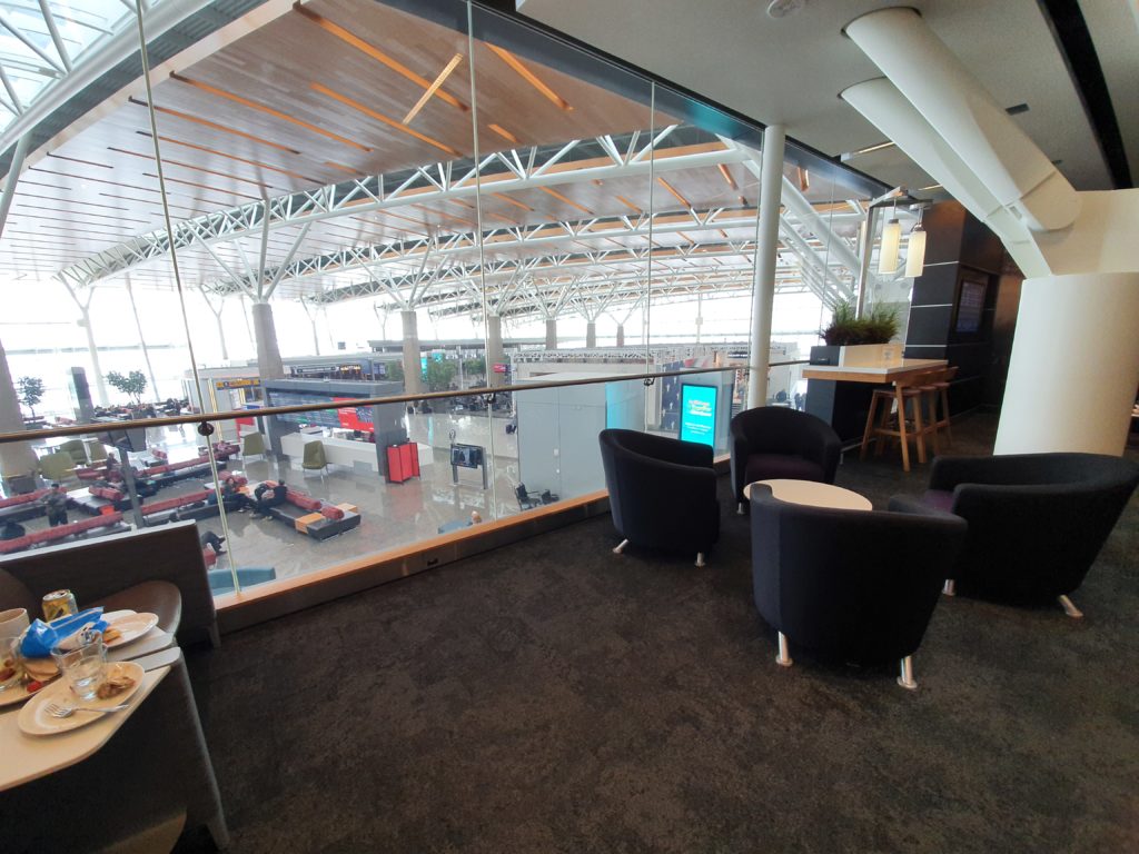 Aspire Lounge Seating Overlooking Calgary Terminal