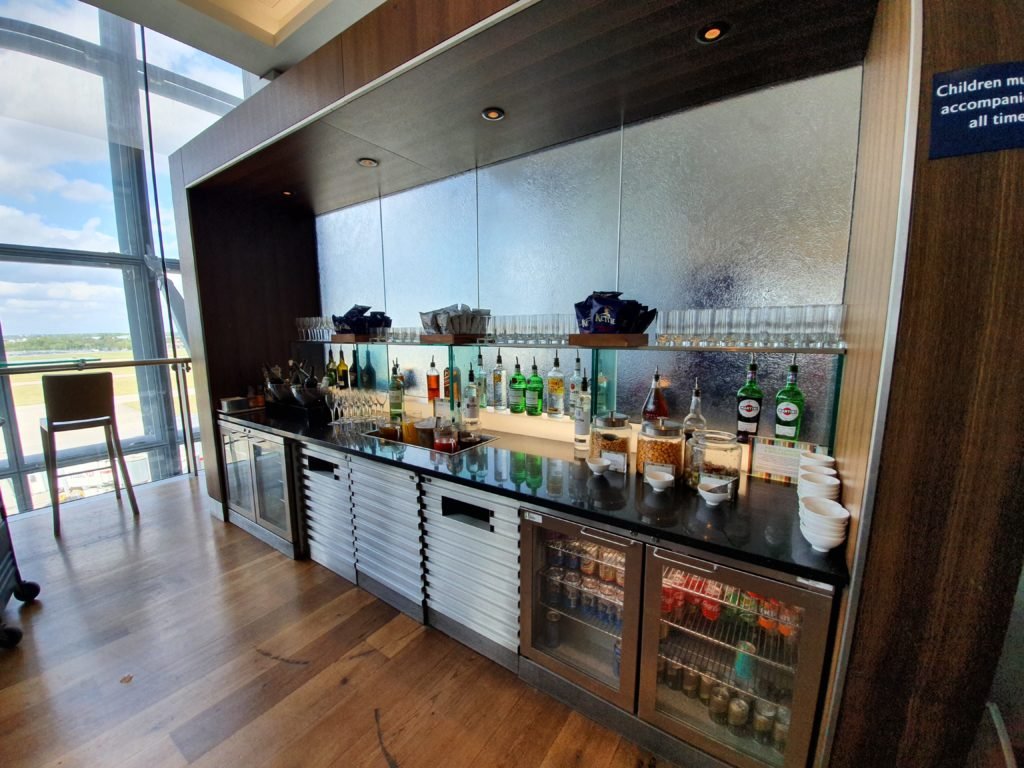 BA Gallaries North Lounge Bar Area