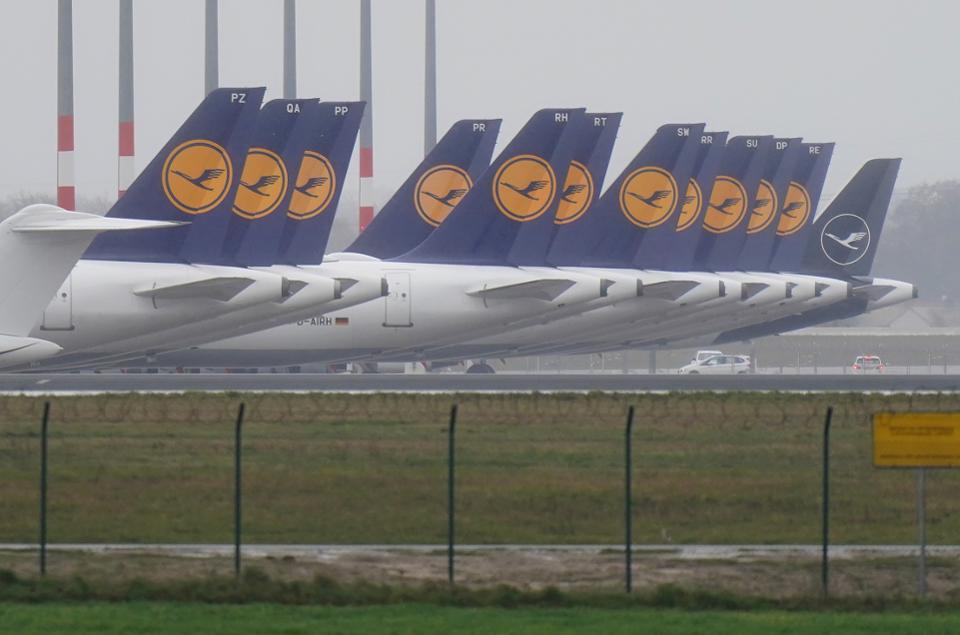 Lufthansa Grounded Planes