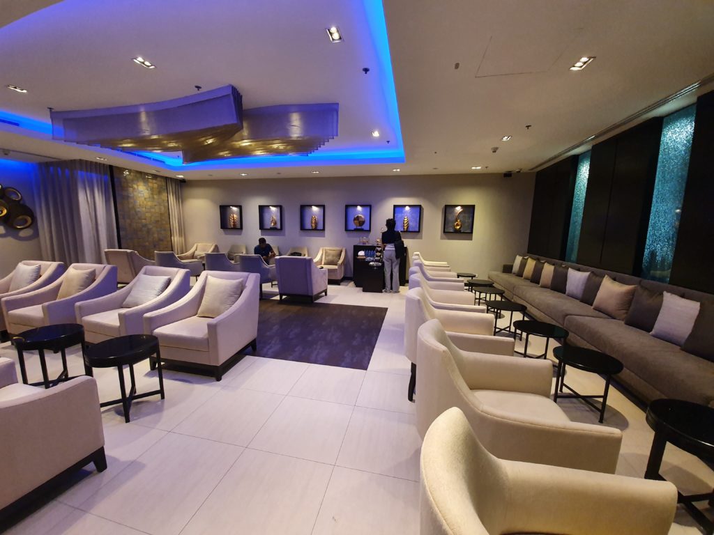 Oman Air First Business Class Lounge Room 2