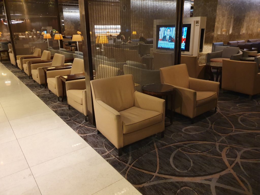 SilverKris Lounge Changi T3 Central Seating