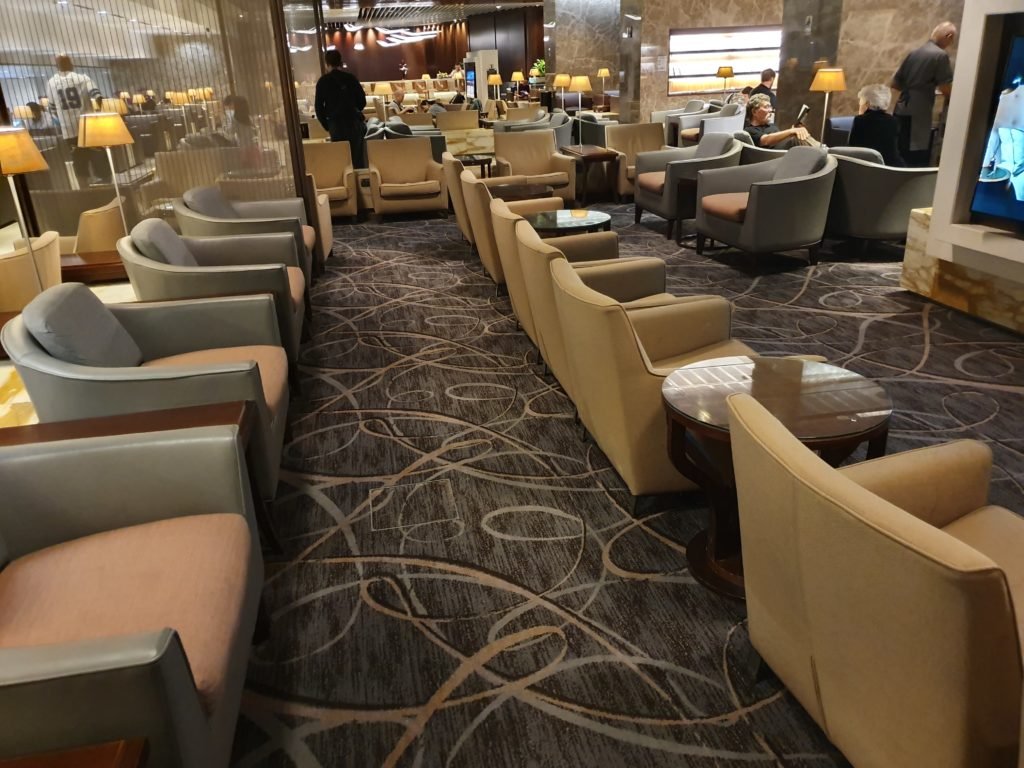 SilverKris Lounge Changi T3 Seating