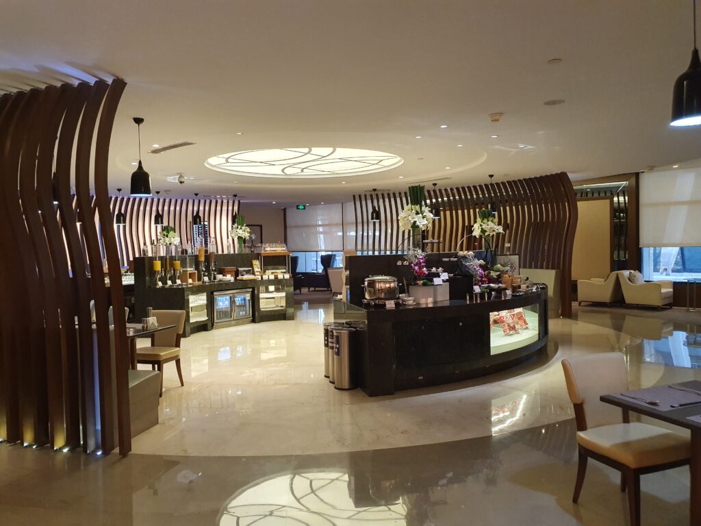 Air China First Class Lounge Self Service Area