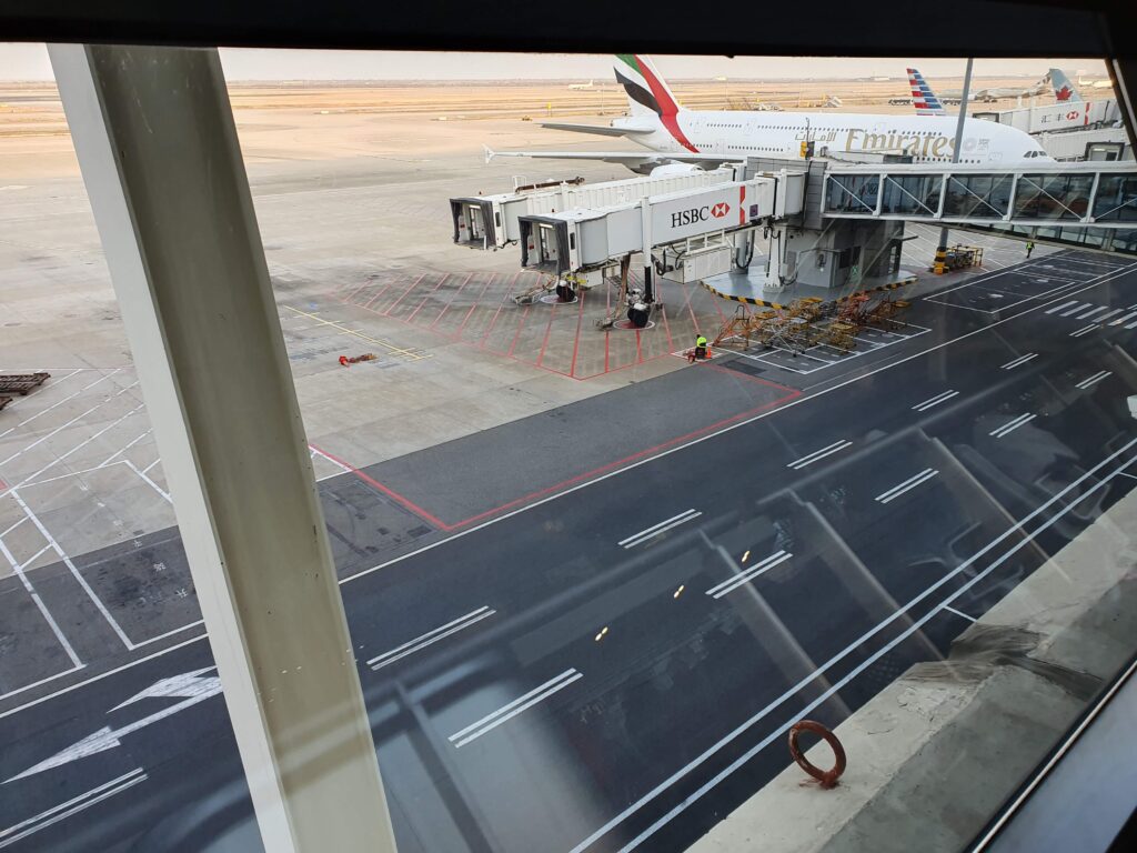 Emirates A380 PVG Airport