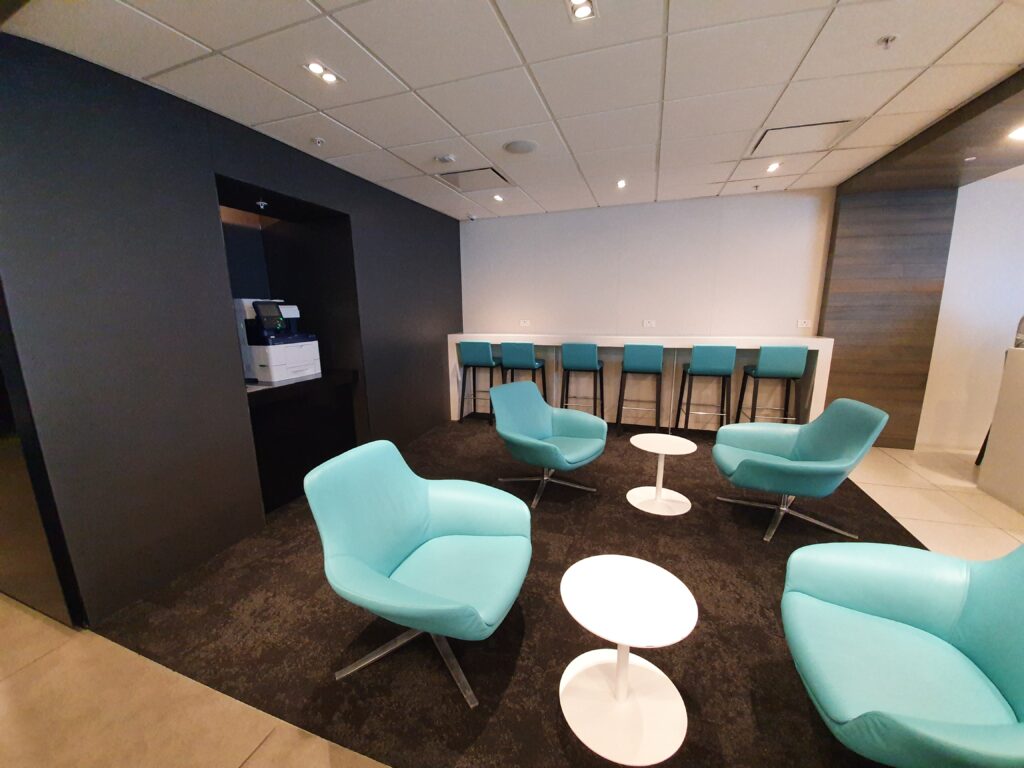 Air NZ Lounge Swivel Chairs