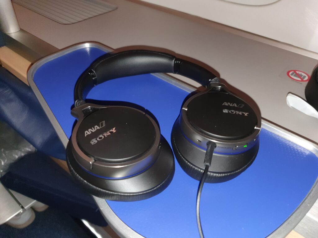 ANA First Sony Noise Cancelling Headphones