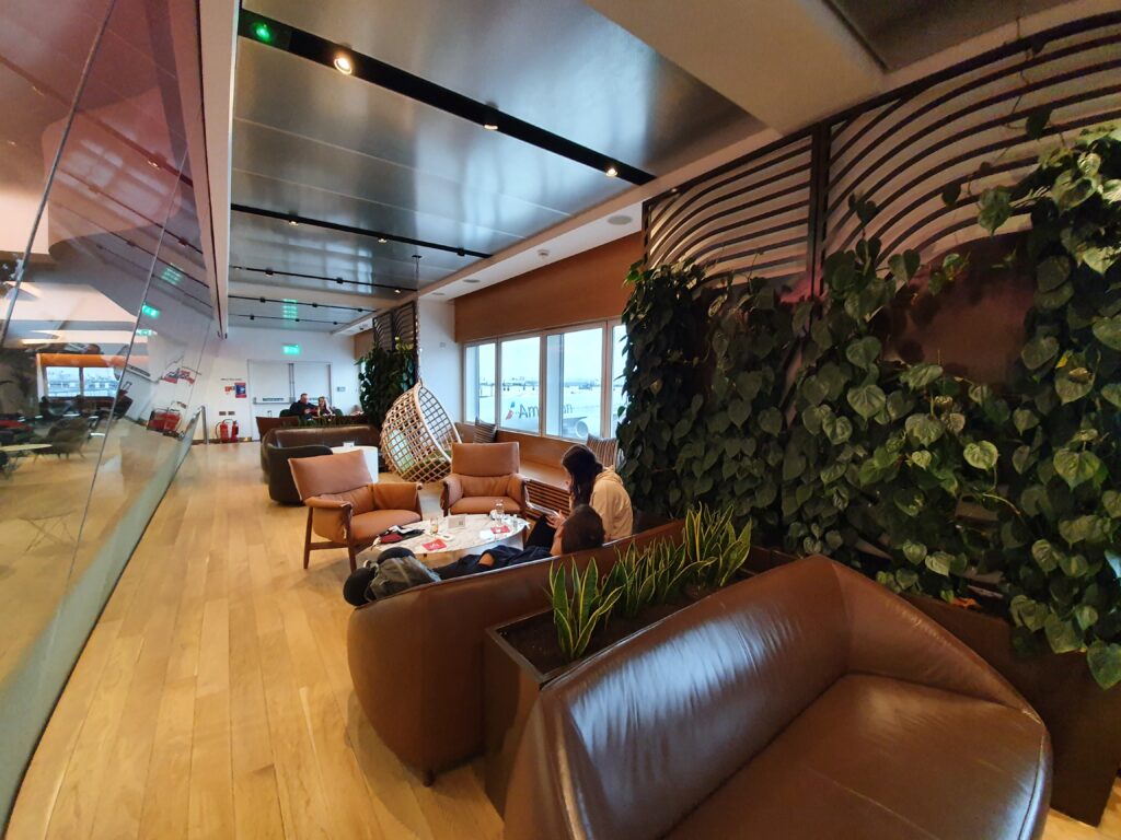 Virgin Clubhouse Seating Area