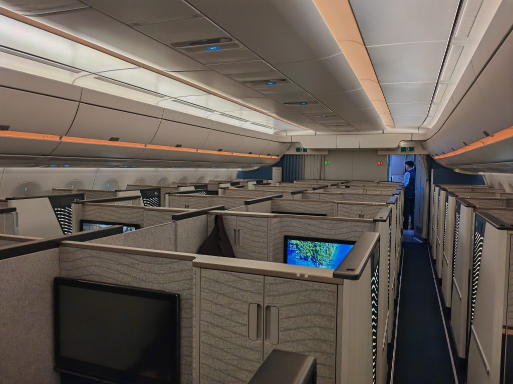 Turkish Airlines A350 Suites Cabin Mood Lighting