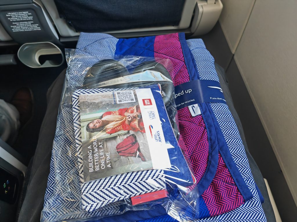 BA Premium Economy Amenities