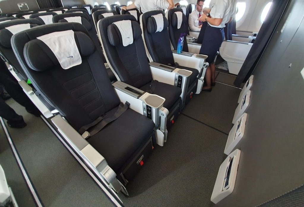 British Airways Premium Economy Cabin