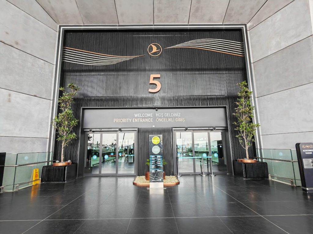 Istanbul Airport Premium Check In Entrance