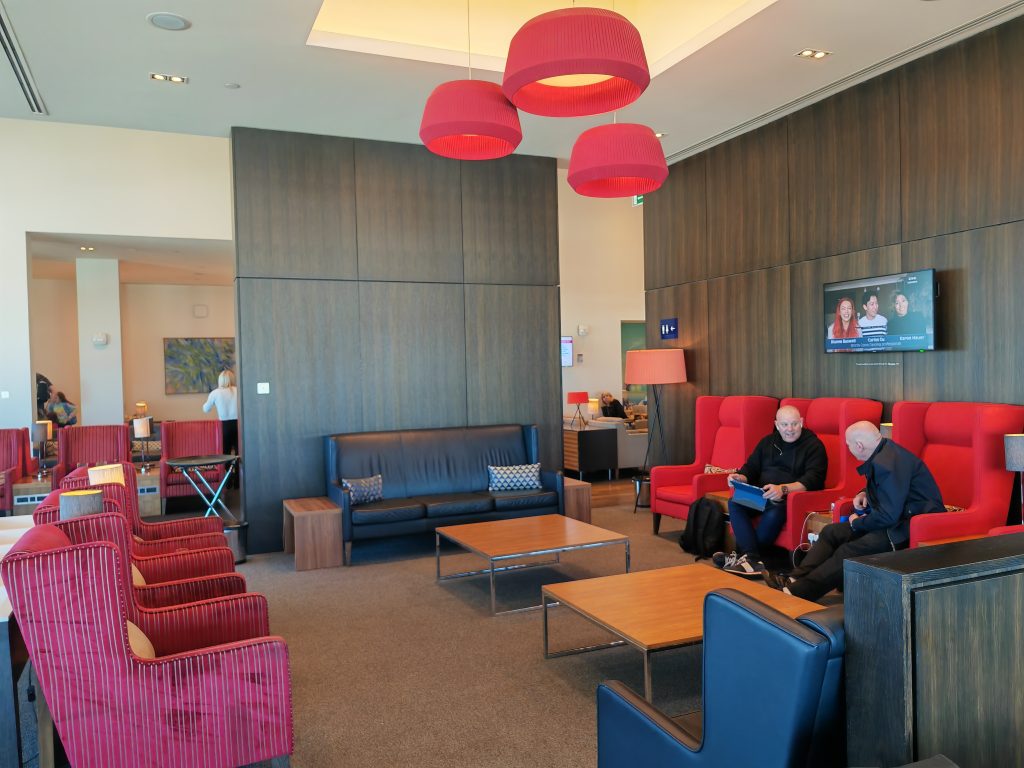 British Airways Club Lounge LWG Seating