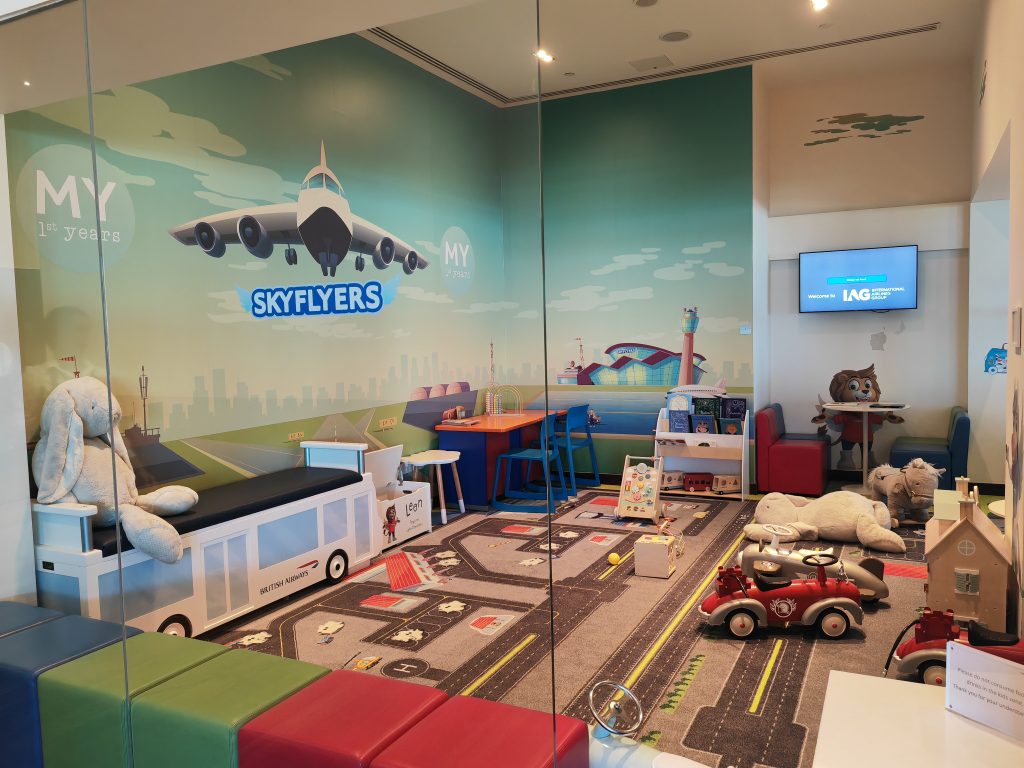 British Airways Lounge Gatwick Kids Play Room