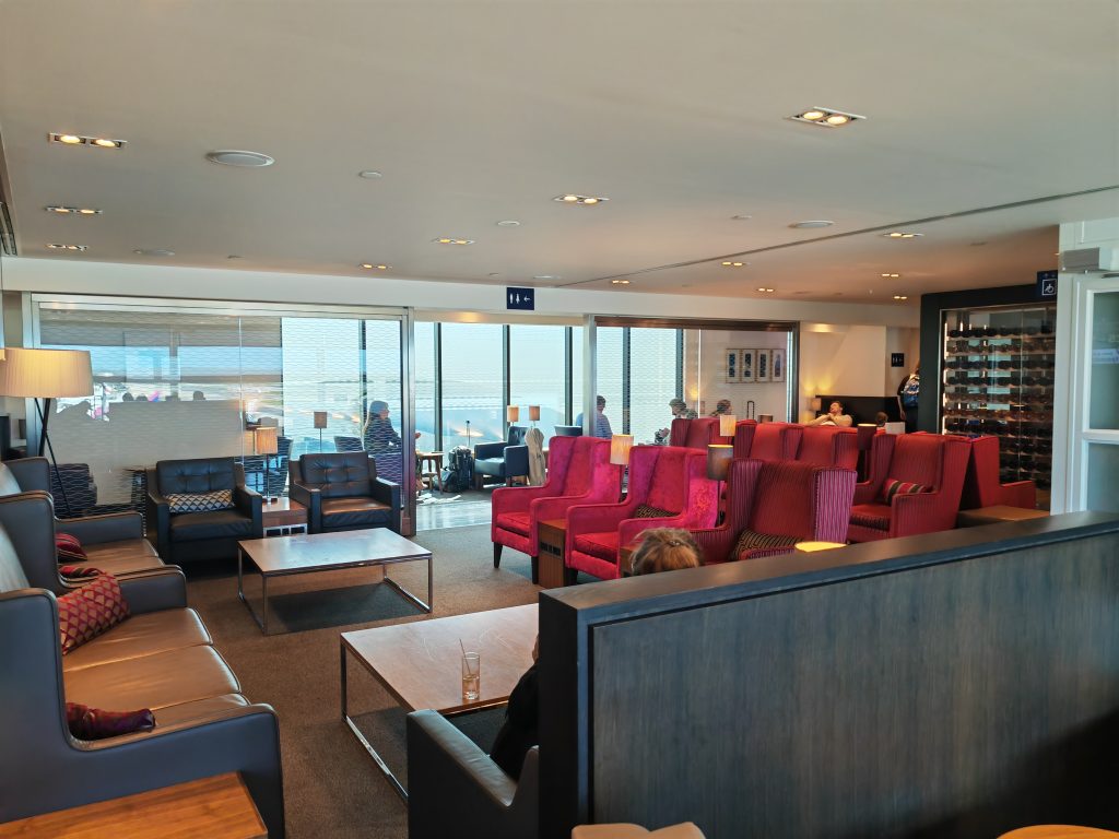 British Airways Club Lounge Gatwick Middle Seating Area