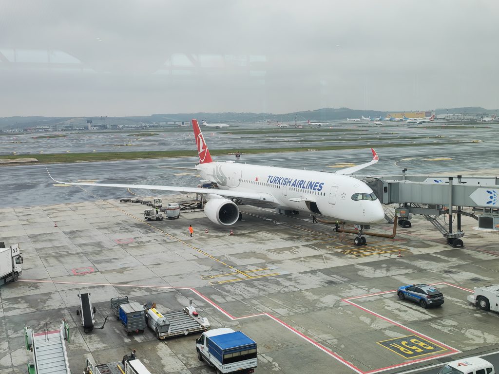 Turkish Airlines A350 with Horizon Premier Business