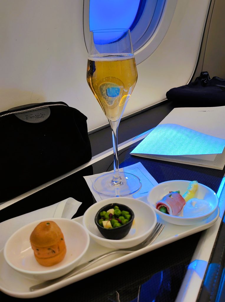 BA243 First Class Canapes