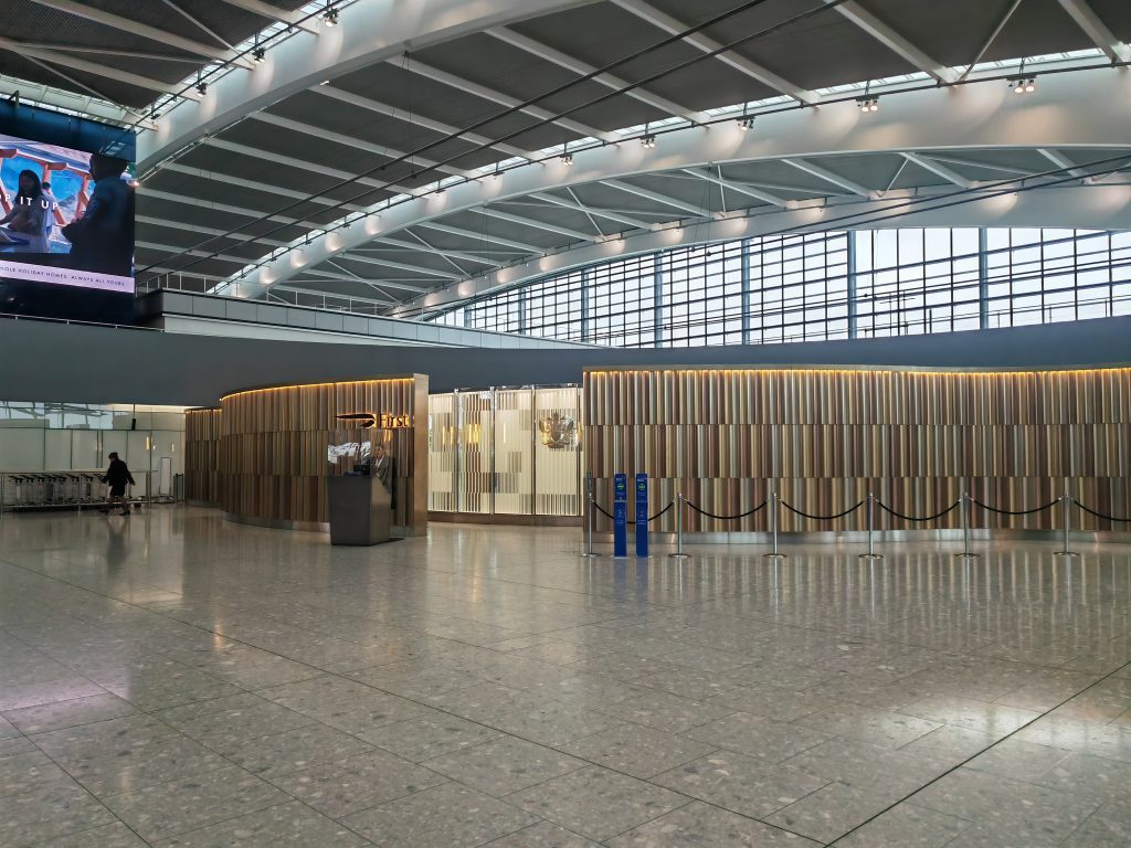 British Airways Terminal 5 First & BA Gold Check in