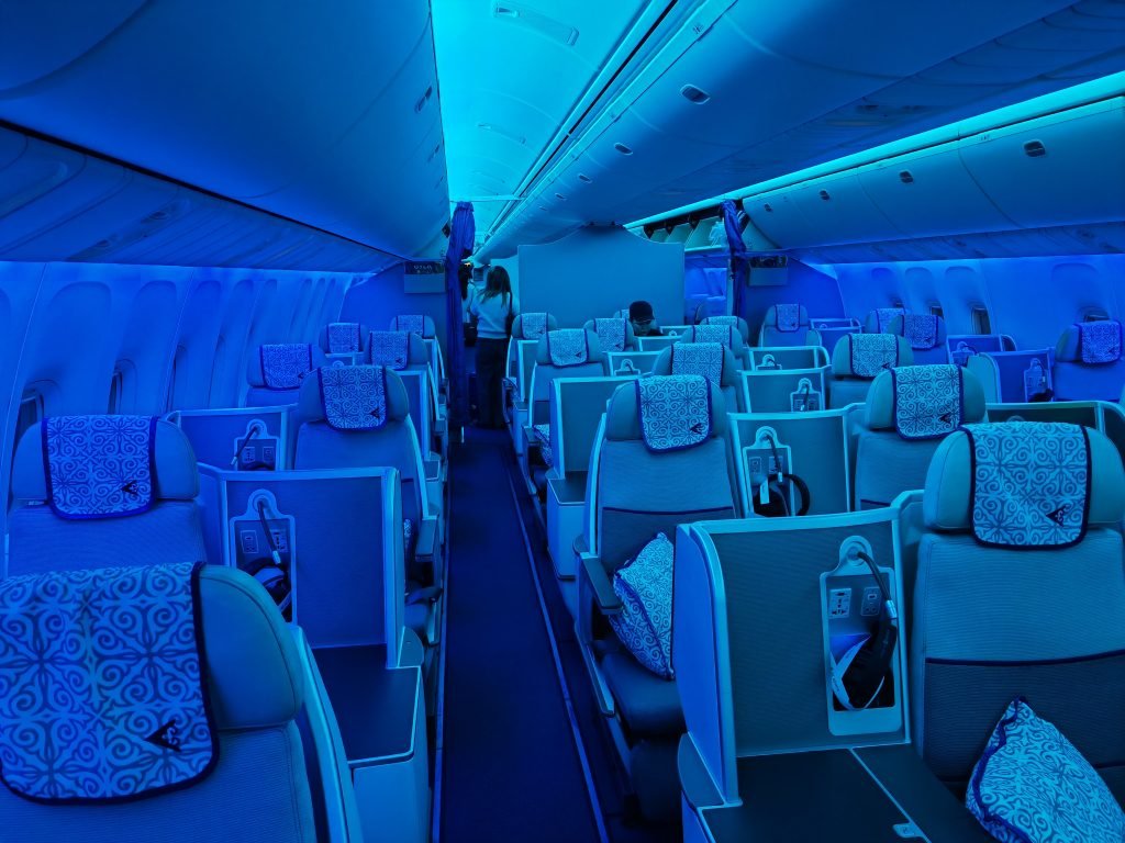 Air Astana 767 Business Class Surprised Me Wander Up Front