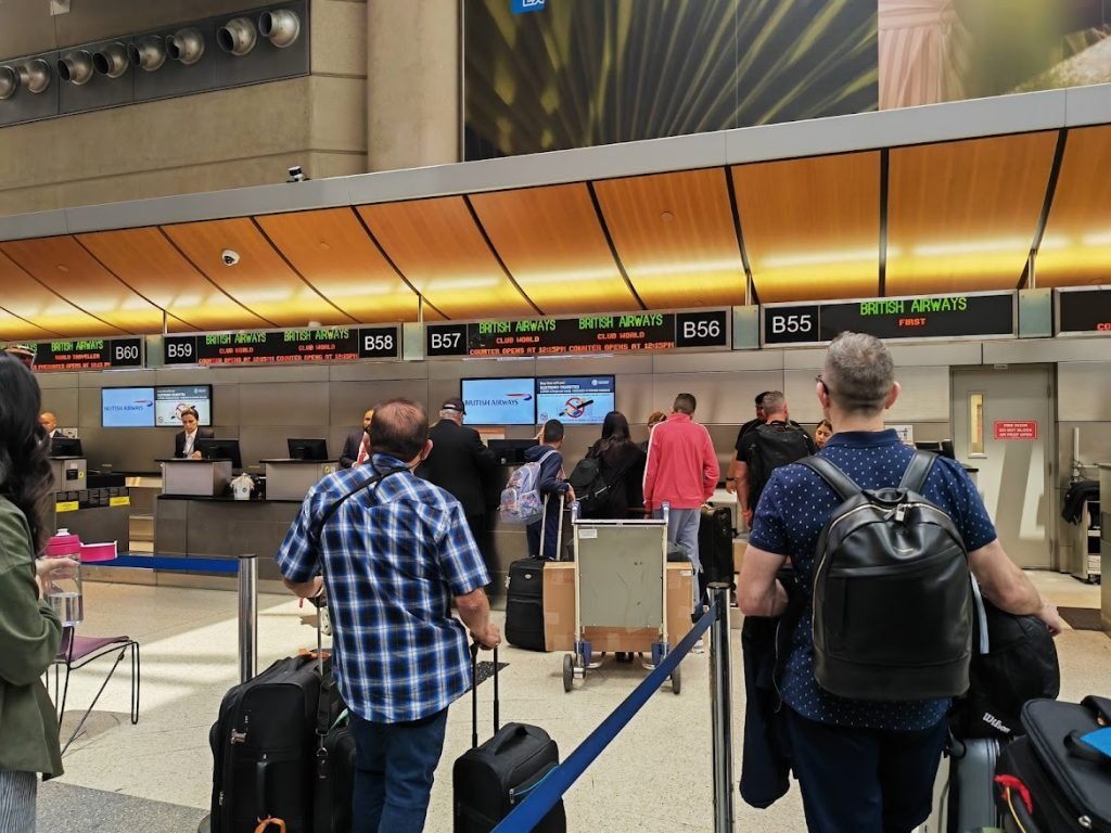 British Airways LAX Check In