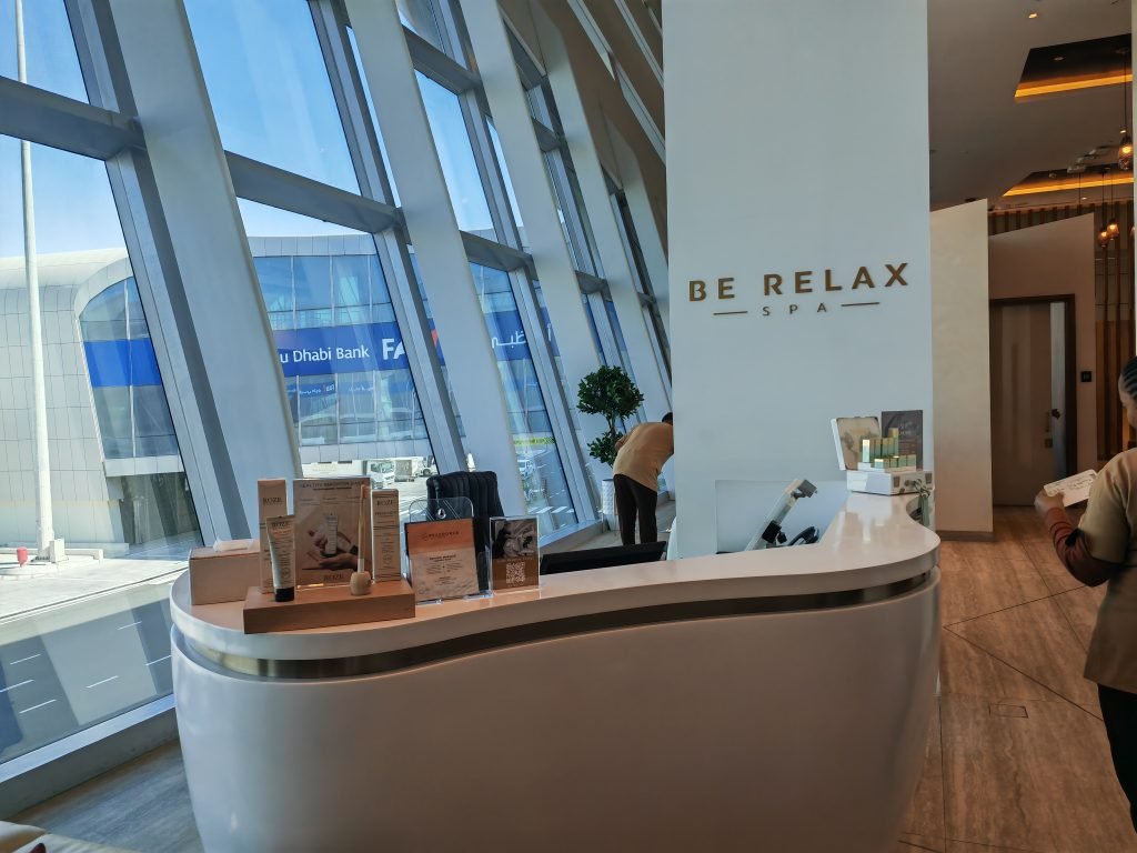 Etihad Be Relax Spa Abu Dhabi Airport