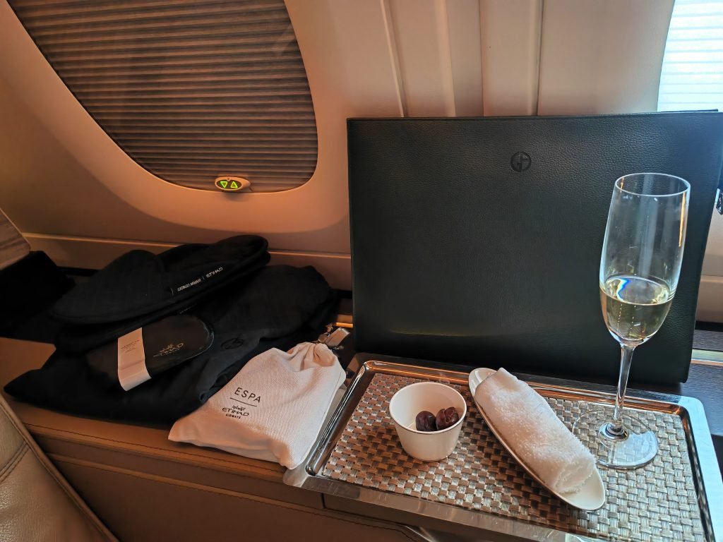 Etihad First Class Amenities