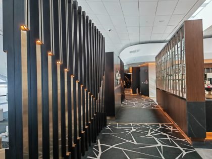 Etihad First Class Lounge Abu Dhabi Space Dividers