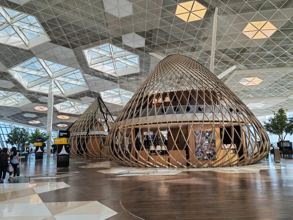 Heydar Aliyev International Airport Cacoons