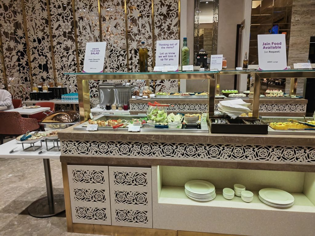 Adani Business Lounge Mumbai Buffet