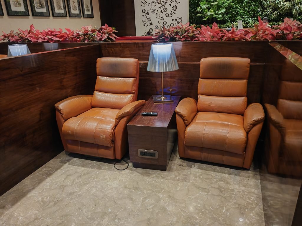 Adani Business Lounge Mumbai Semi Private Seats