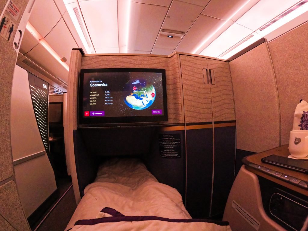 Air India Business Suites Bedtime