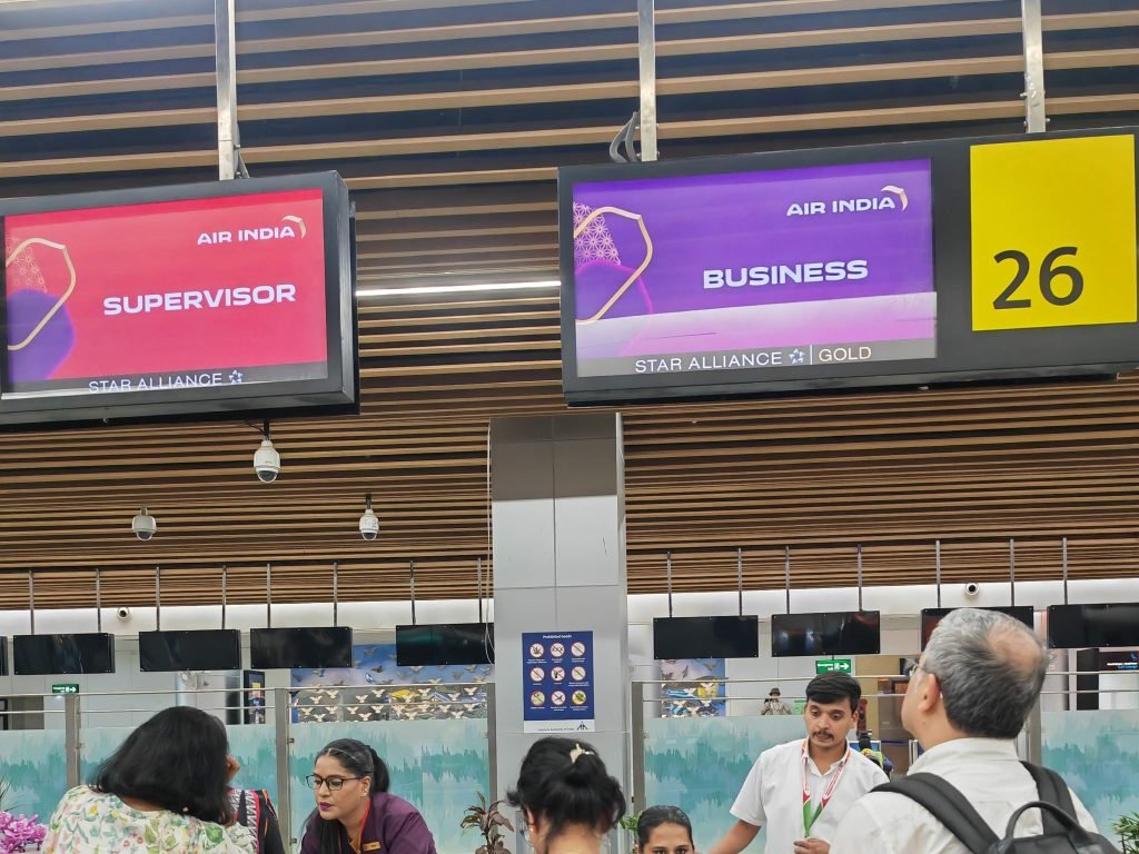 Air India Check In Goa