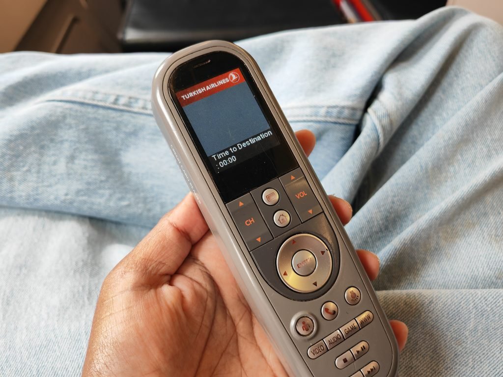 Turkish Airlines A330 Business Class IFE Remote