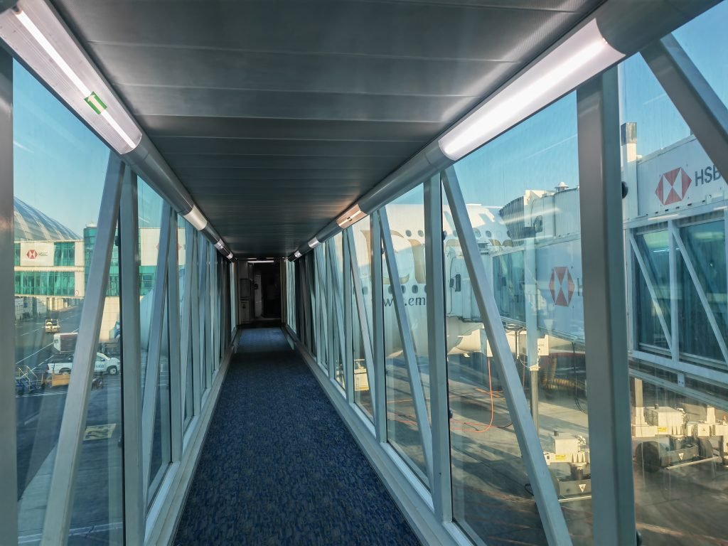 Boarding Emirates A380 Lower Deck DXB Boarding Emirates A380 Lower Deck DXB