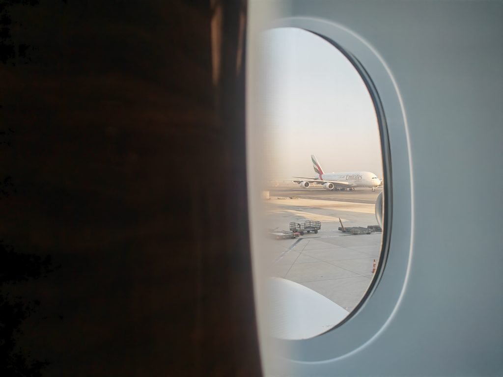 Emirates A380 Window Depth Emirates A380 Window Depth